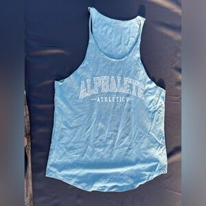 alphalete cut- off shirt